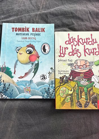 Tombik Balık ve Düşkurdu Şiirsel Taş Kitapları
