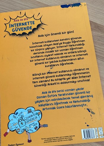 Beden Ada ile Efe İnternette Güvende Çocuk Kitabı