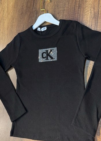 Kadın Siyah Uzun Kollu Mini Sweatshirt - Görsel 2