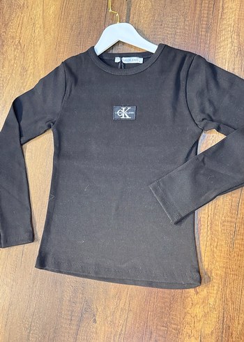 Kız Çocuk Siyah Uzun Kollu Baskılı Tişört - Görsel 2