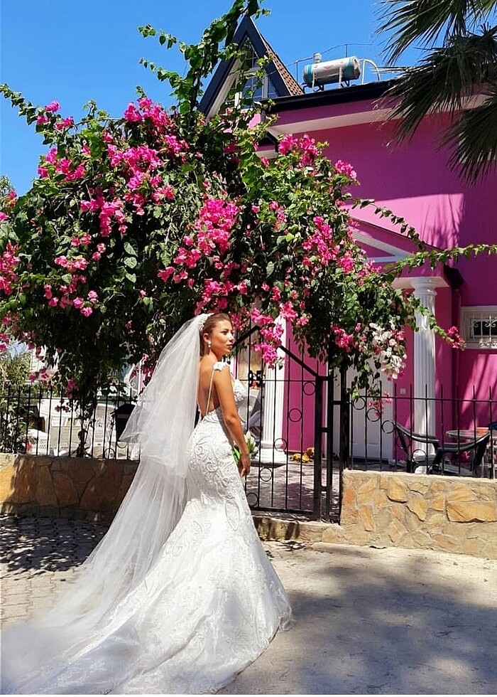 Özel dikim balık gelinlik - Görsel 3