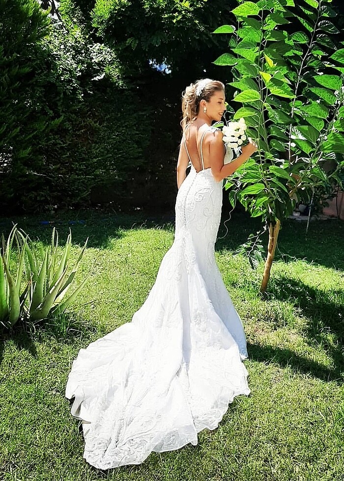 Özel dikim balık gelinlik - Görsel 2