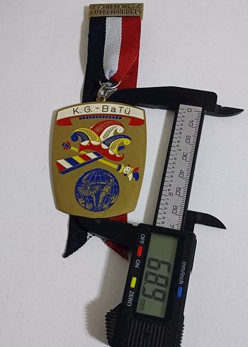 1972 Alman Karnaval Madalyası - BATÜ - Görsel 4