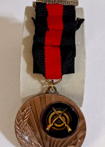 Antika Alman Atıcılık Madalyası - Kranz - Görsel 2