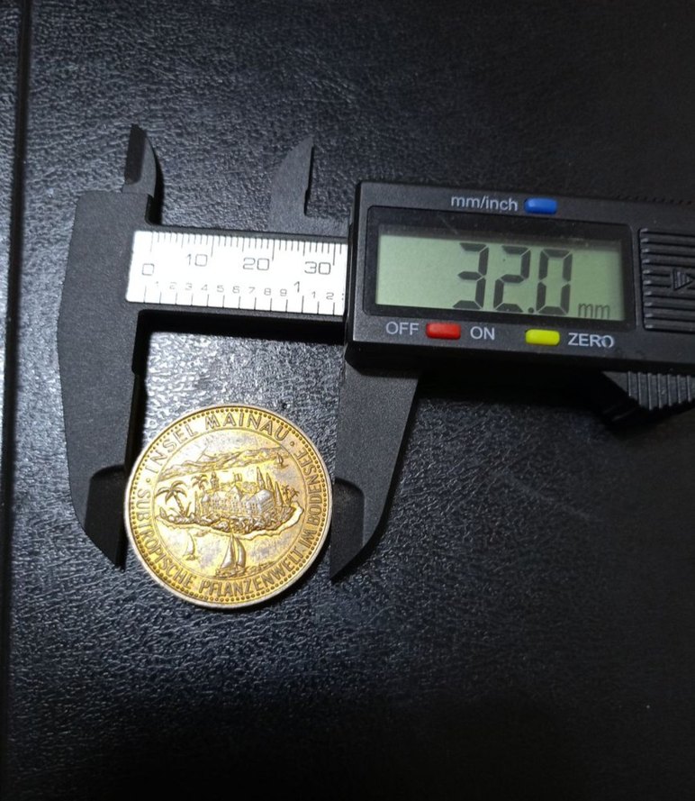 NADİR Mainau Adası Hatıra Token/Madalyonu - Görsel 3