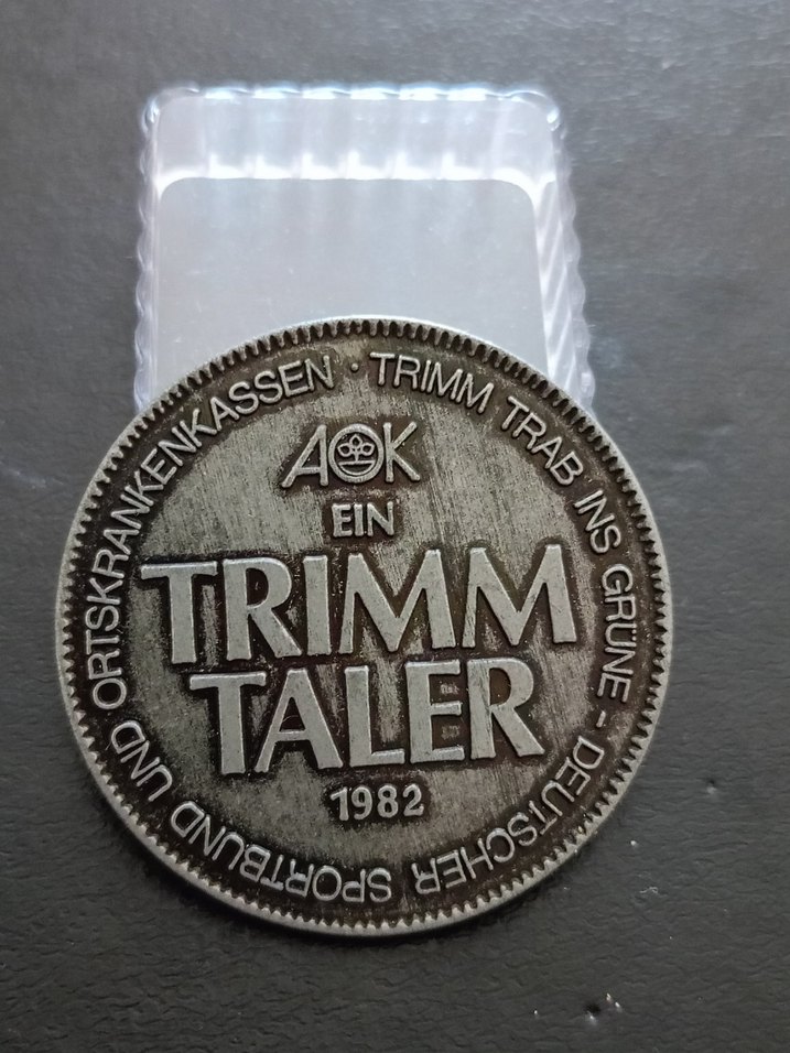 1982 Alman Madalyon 40mm - Görsel 3