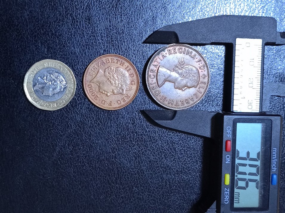 Birleşik Krallık 3 adet madeni para Lotu. - Görsel 3
