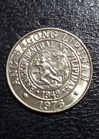 1976 Filipinler madeni parasıdır. - Görsel 2