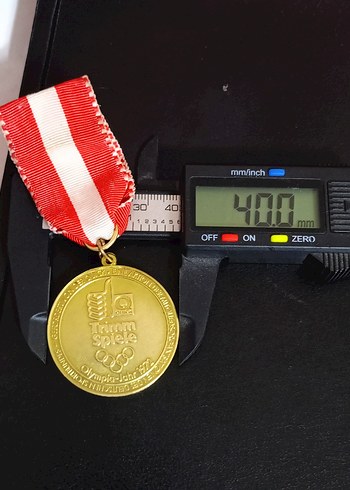 1972 Münih Olimpiyat Trimm Spiele Madalyası - Görsel 4