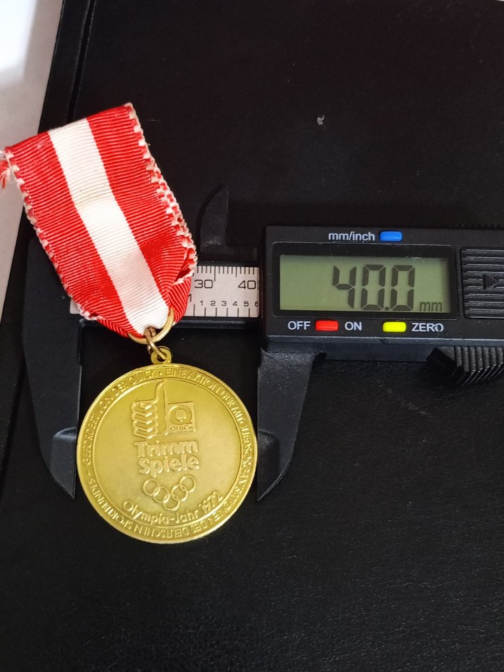 1972 Münih Olimpiyat Trimm Spiele Madalyası - Görsel 4