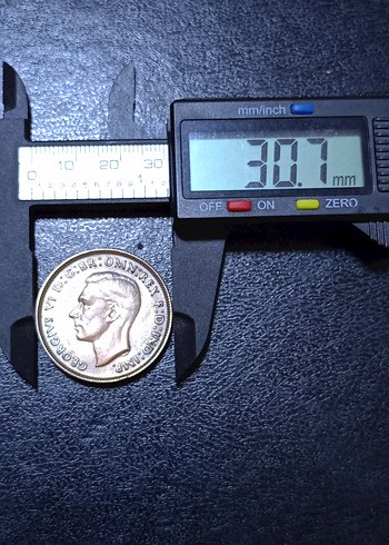 1947 Avustralya madeni para. - Görsel 3