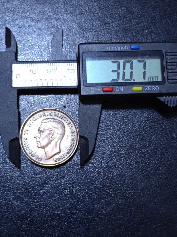 1947 Avustralya madeni para. - Görsel 3