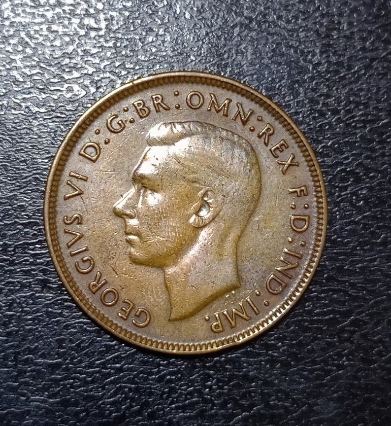 1947 Avustralya madeni para. - Görsel 2