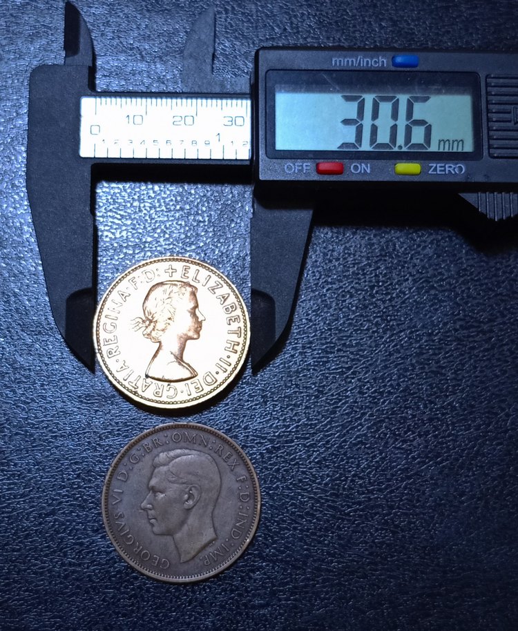 Birleşik Krallık 2 adet madeni para. - Görsel 3