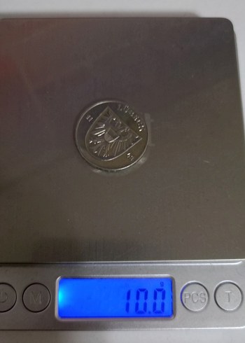 1969 Lübeck Holstentor HatıraJeton/Token - Görsel 5