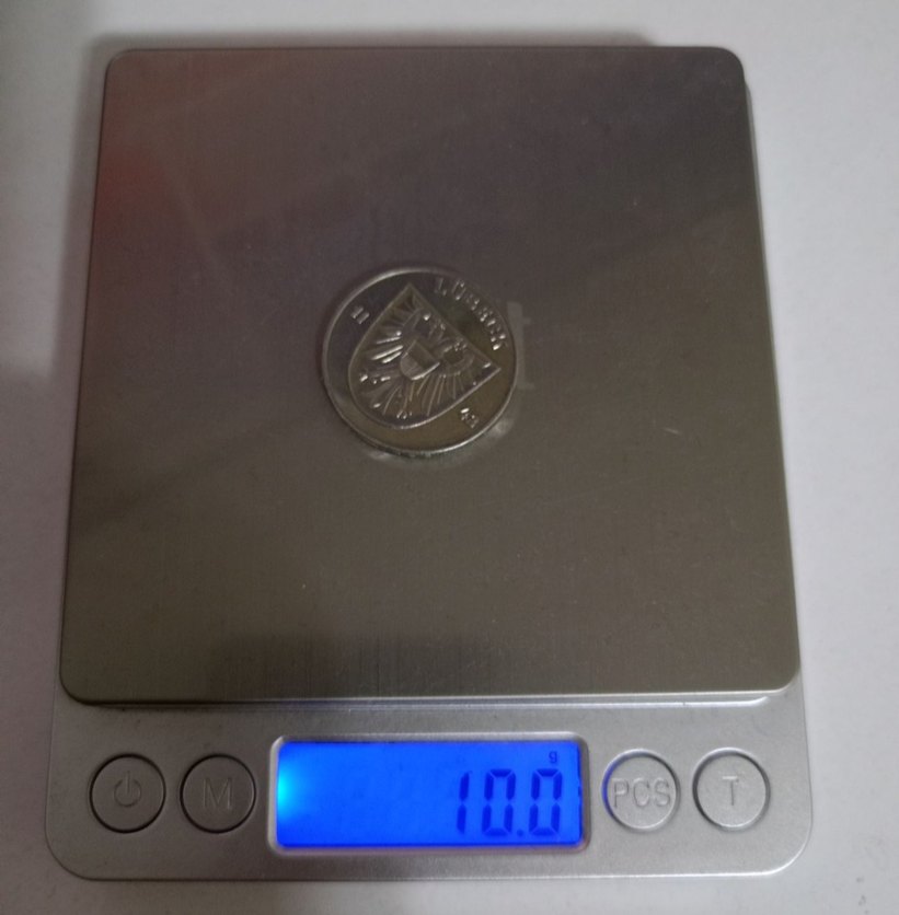 1969 Lübeck Holstentor HatıraJeton/Token - Görsel 5