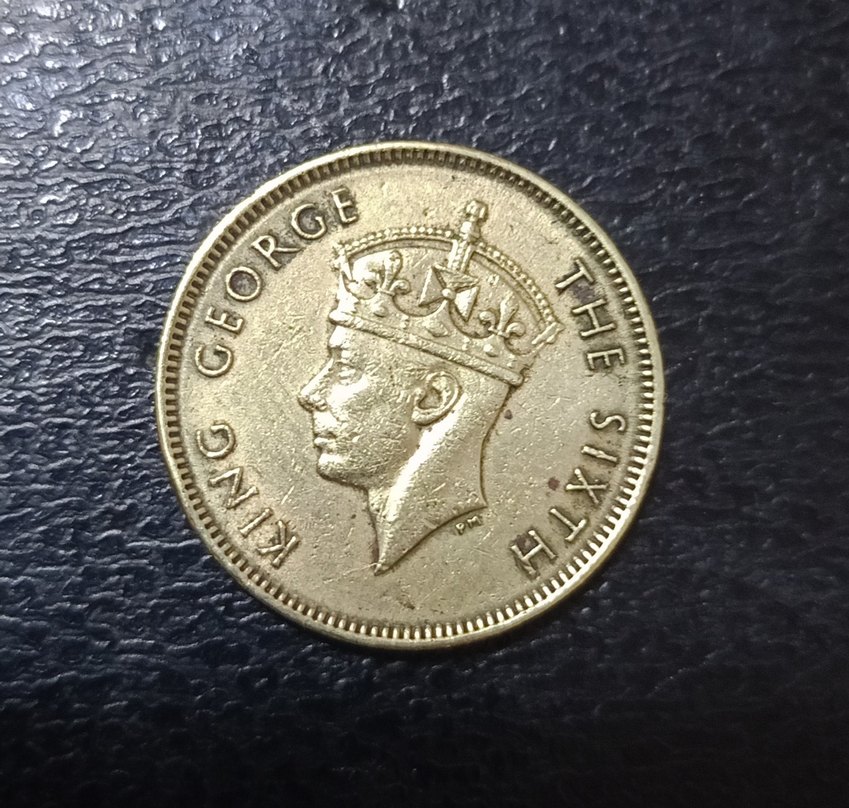 Hong Kong  1950 Madeni parası - Görsel 3
