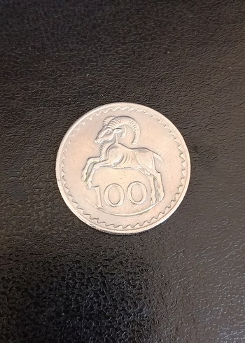 KIBRIS 100 MİLS 1963