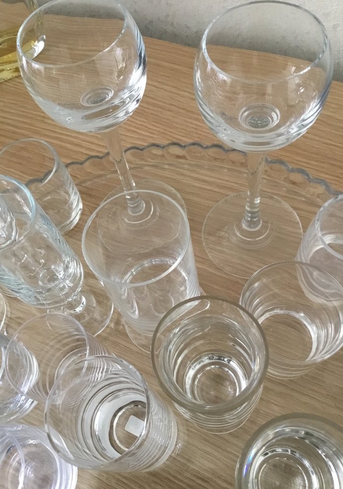 Çeşitli Boylarda Şeffaf Cam Bardak Seti - Görsel 3