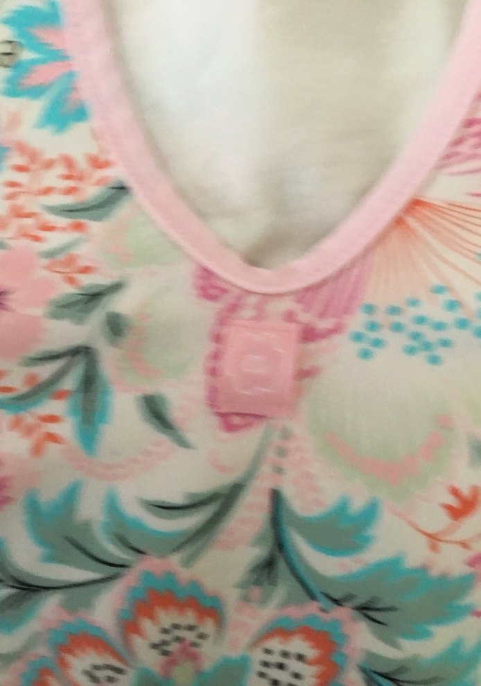 Çiçek Desenli Kız Mayo - Görsel 4