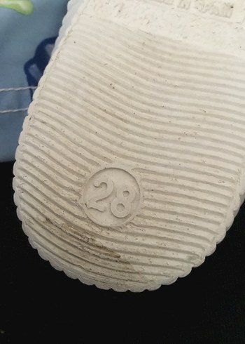 Mavi Desenli Erkek Çocuk şort / ayakkabı - Görsel 7