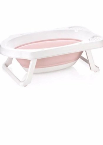 Katlanabilir Pembe Bebek Küveti