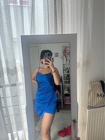 Zara Saten mavi