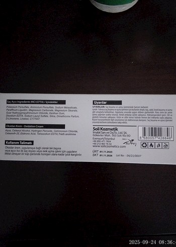 Essweet Saç Renk Açıcı Toz - Görsel 3