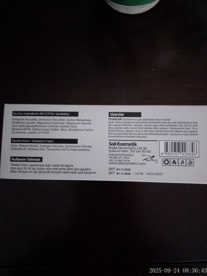 Essweet Saç Renk Açıcı Toz - Görsel 3