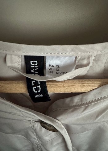 Düğmeli Bej Midi Kadın Ceket - Görsel 2