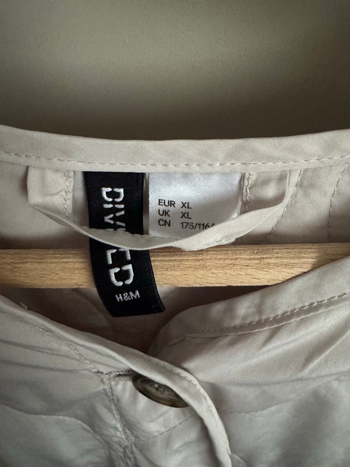 Düğmeli Bej Midi Kadın Ceket - Görsel 2