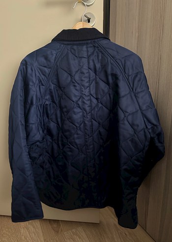 Pull&Bear Lacivert Kadın Kışlık Ceket - Görsel 4