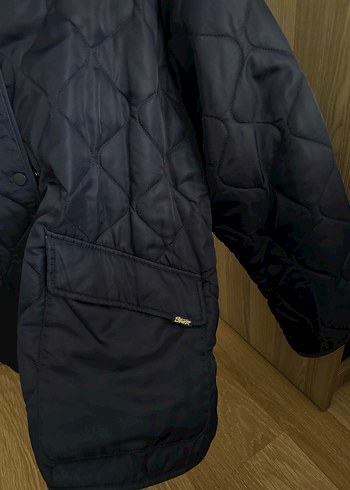 Pull&Bear Lacivert Kadın Kışlık Ceket - Görsel 5