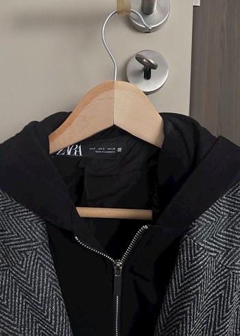 Gri Midi Kadın Blazer Ceket - Görsel 2