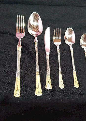 72 parça kaşık çatal bıçak takımı birinci kalite - Görsel 2