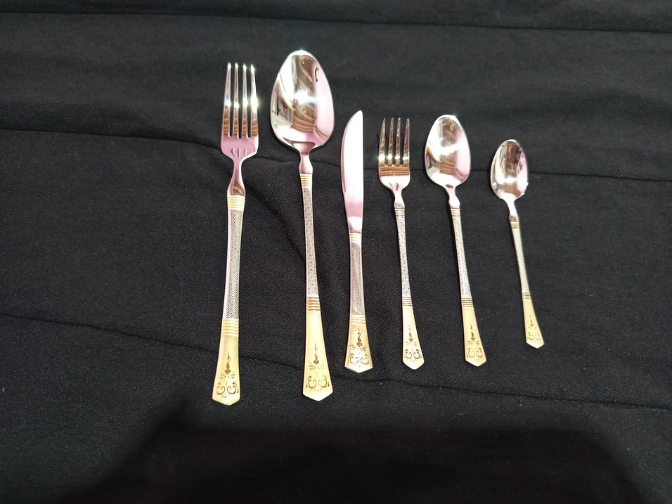 72 parça kaşık çatal bıçak takımı birinci kalite - Görsel 2