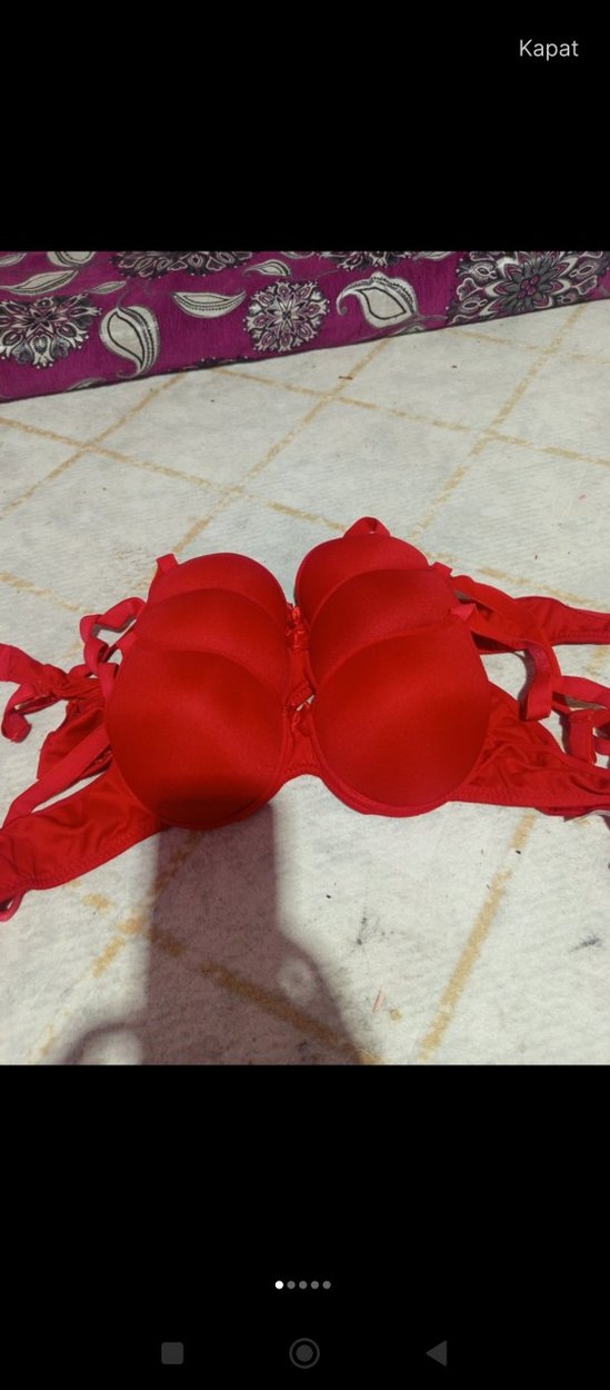 bayan sütyen 75 80 85 90 beden dolgulu 75 80 85 boşta mevcut - Görsel 3