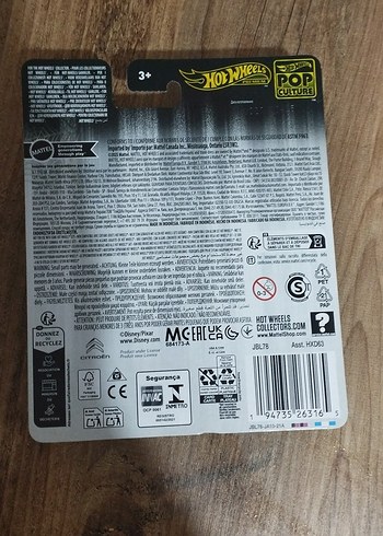 Mor Karakter Temalı Oyuncak Araba - Görsel 4