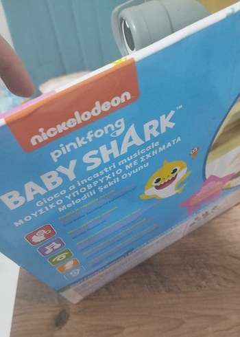 Baby Shark Müzikli Şekiller Oyuncak 20 cm - Görsel 6
