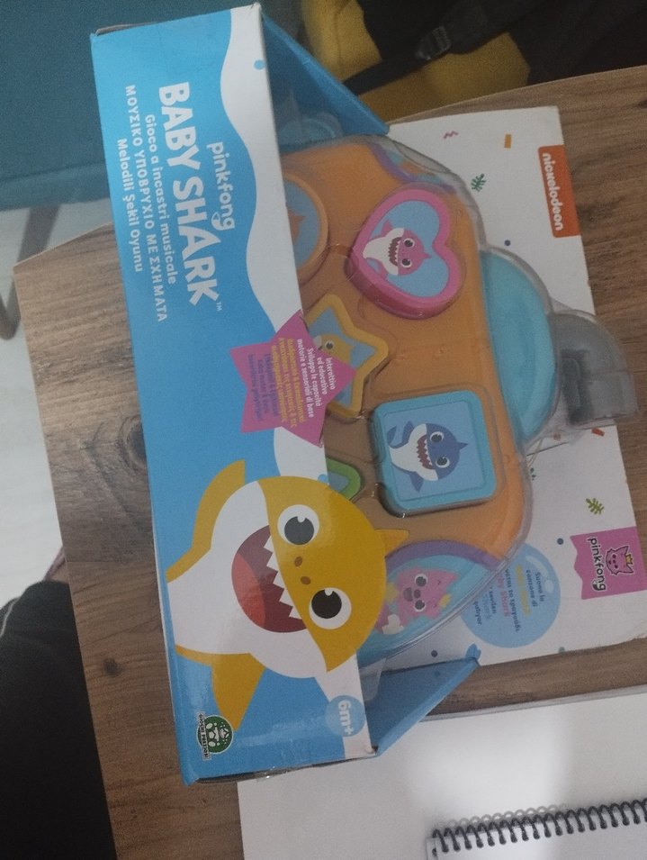 Baby Shark Müzikli Şekiller Oyuncak 20 cm - Görsel 2