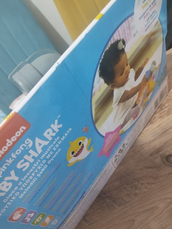 Baby Shark Müzikli Şekiller Oyuncak 20 cm - Görsel 5