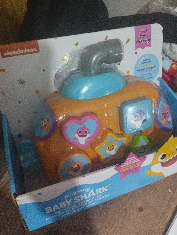 Baby Shark Müzikli Şekiller Oyuncak 20 cm - Görsel 4