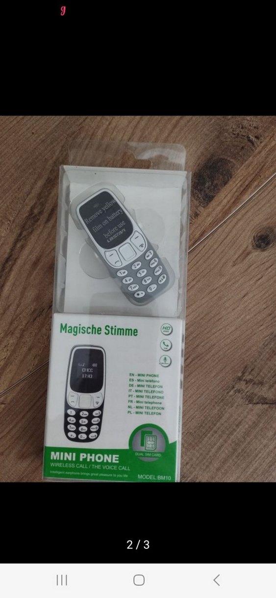 minik telefon Almanya'dan - Görsel 2