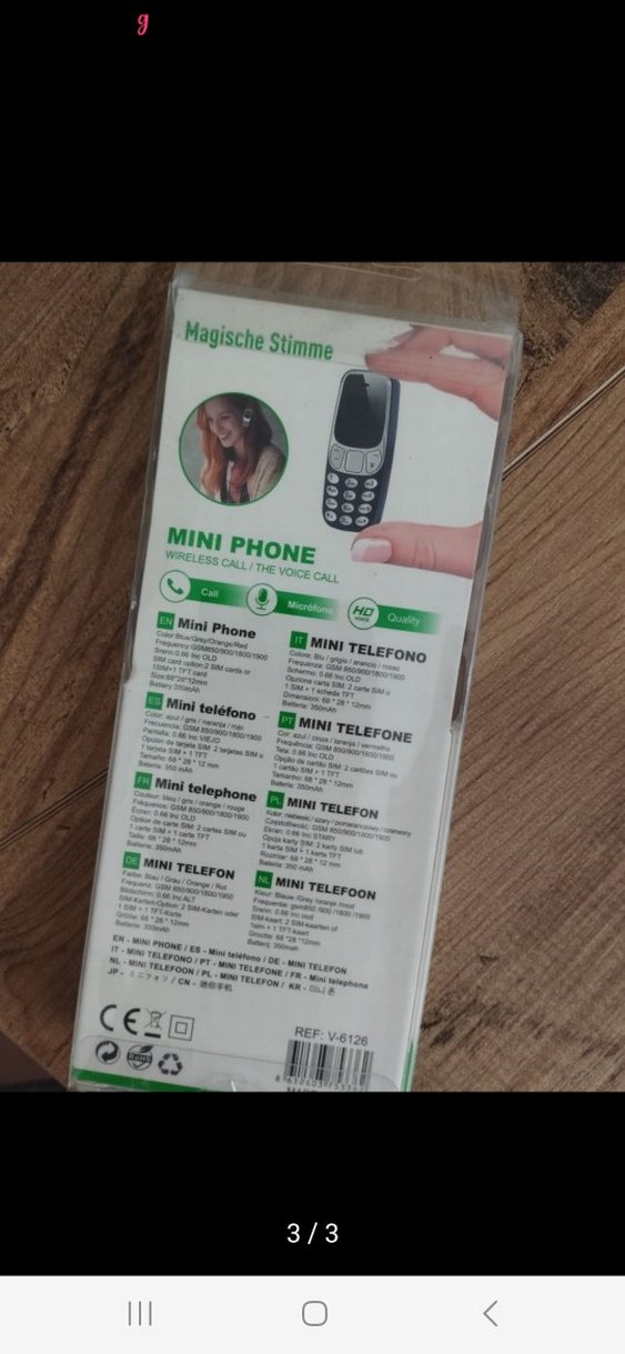 minik telefon Almanya'dan - Görsel 3