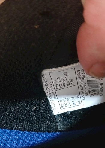 Siyah Erkek Spor Ayakkabı Bağcıklı - Görsel 7