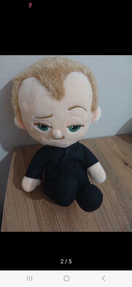 20 cm Patron Bebek Peluş Oyuncak amerika dan alindi - Görsel 2