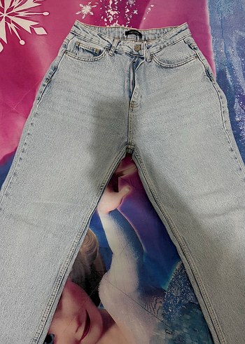 Mavi Salaş Midi Kot Pantolon