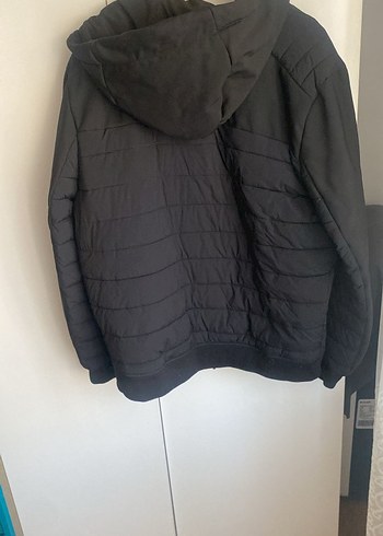 Siyah Fermuarlı Erkek Günlük Mont - Görsel 2