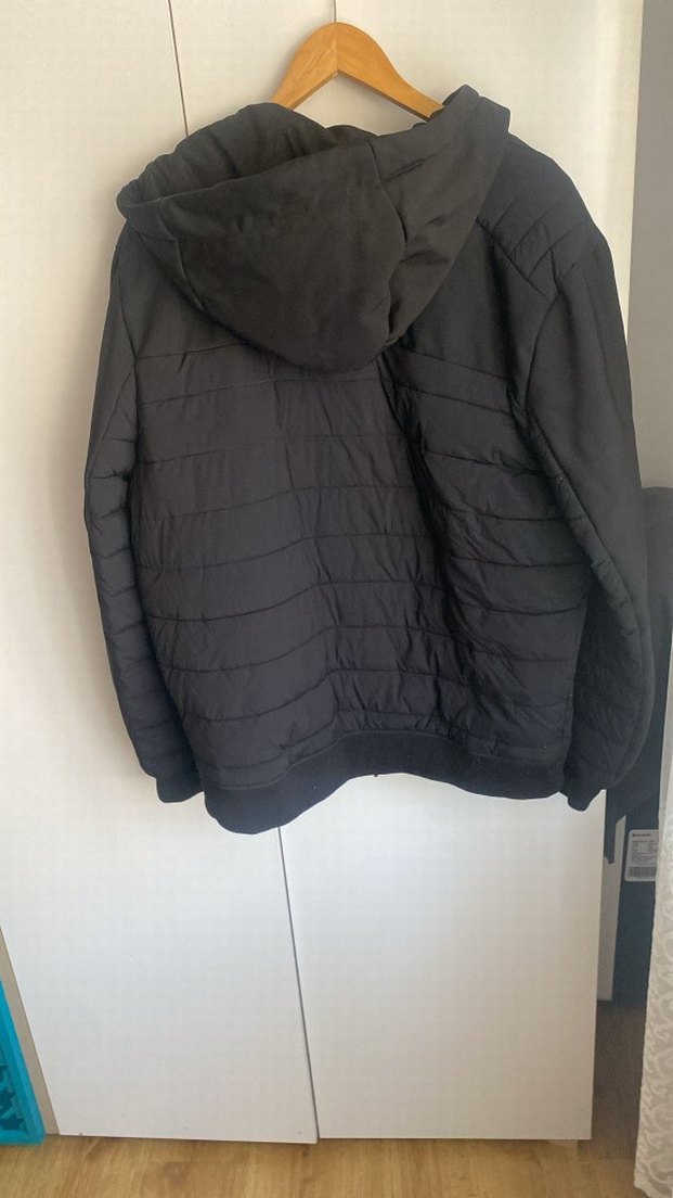 Siyah Fermuarlı Erkek Günlük Mont - Görsel 2