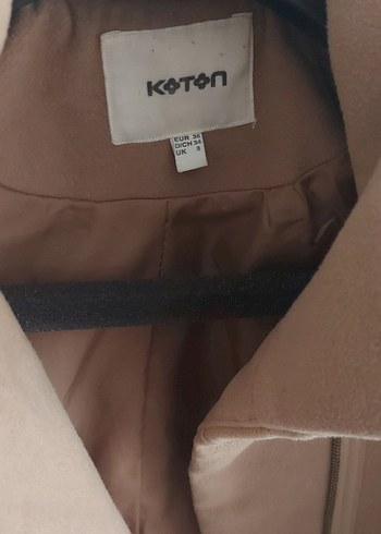 Koton kadın Kahverengi Mont - Görsel 2